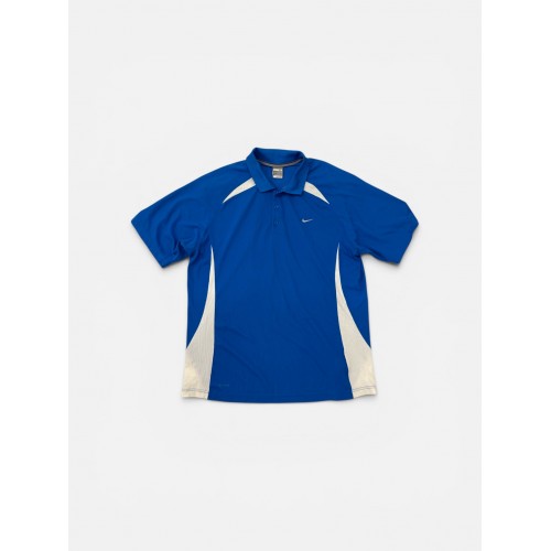 Nike Dri-FIT Μπλε Polo Performance – Ανδρικό XL